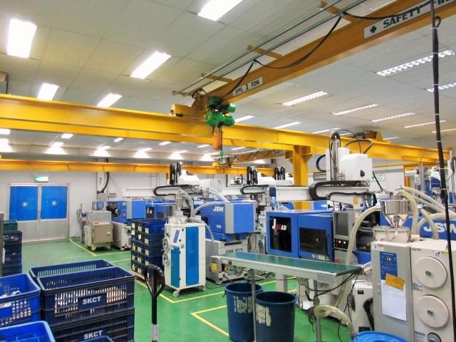 プラスセイコー・タイランド株式会社の成形工場